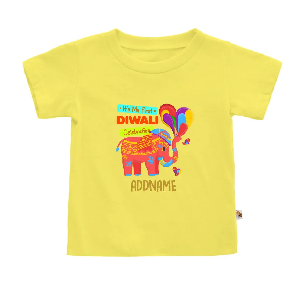 1st Diwali Red Elephant (Kids)