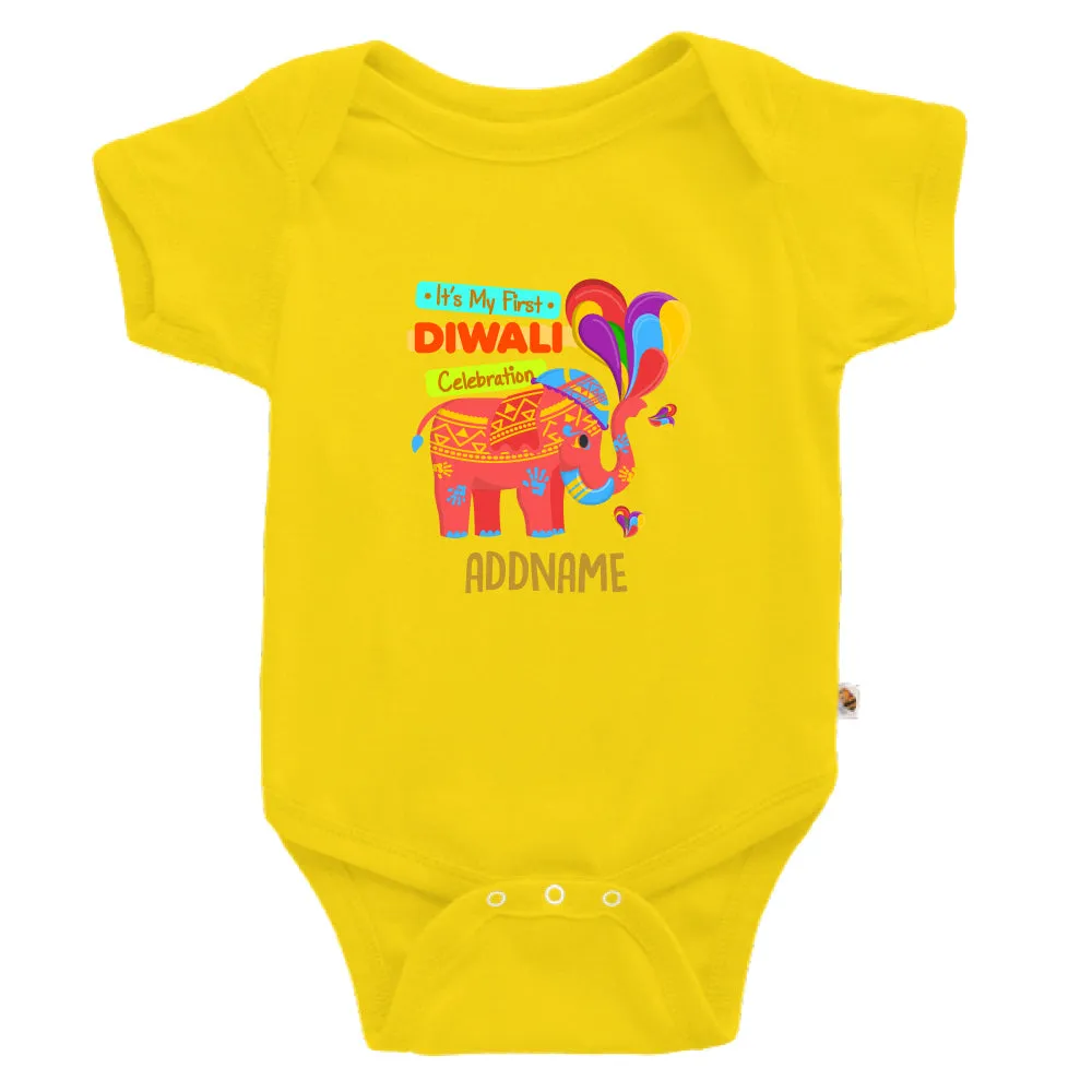 1st Diwali Red Elephant (Kids)