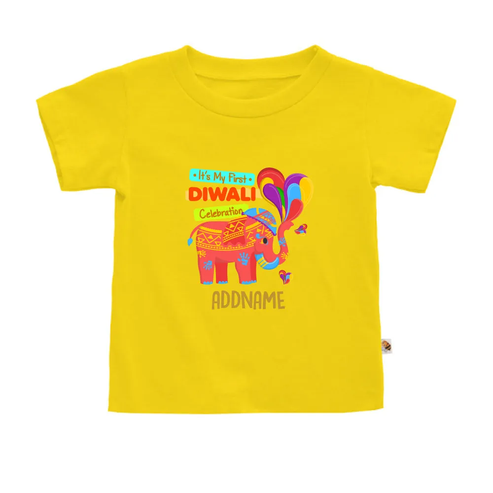 1st Diwali Red Elephant (Kids)