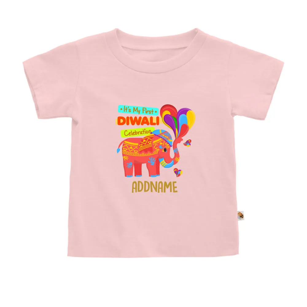 1st Diwali Red Elephant (Kids)