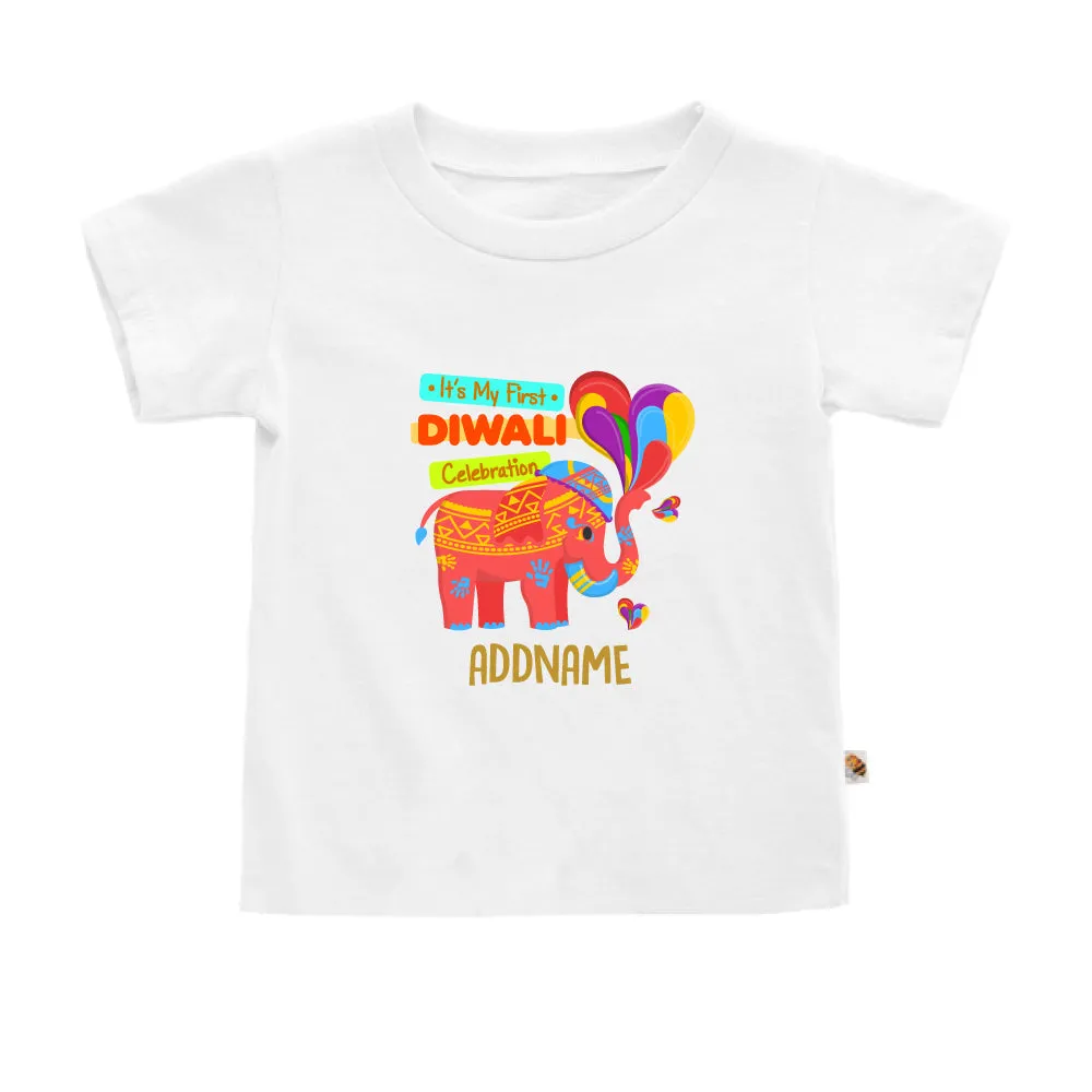 1st Diwali Red Elephant (Kids)
