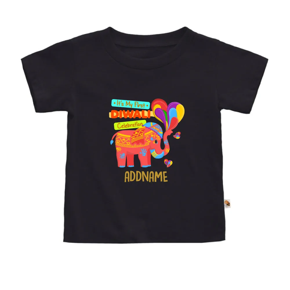 1st Diwali Red Elephant (Kids)