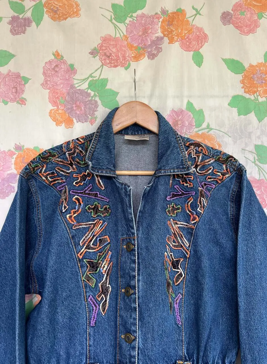 80's Hysterical Long Sleeve Overall
