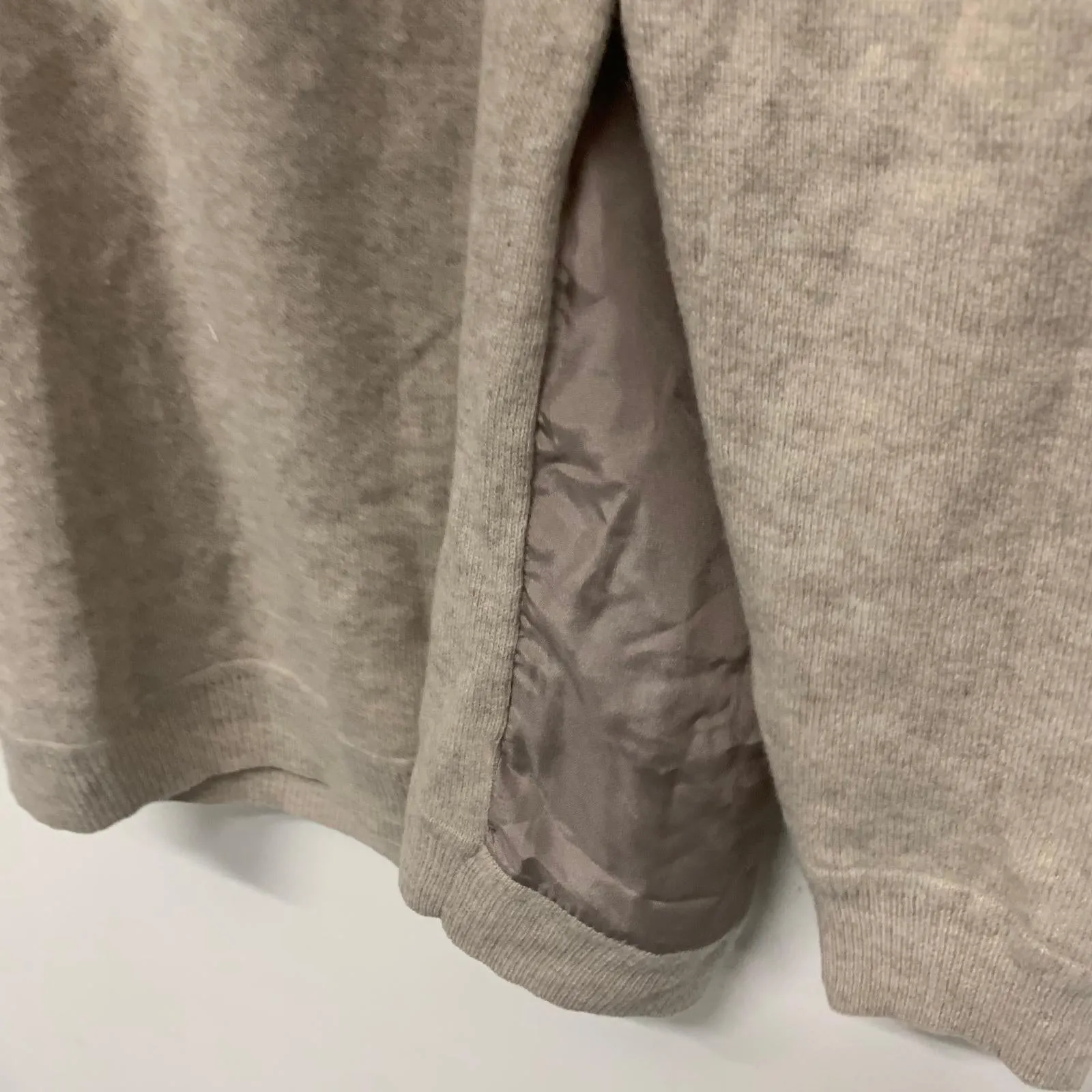 AUTOGRAPH Beige Ladies Long Sleeve Round Neck Pullover Jumper Size UK M