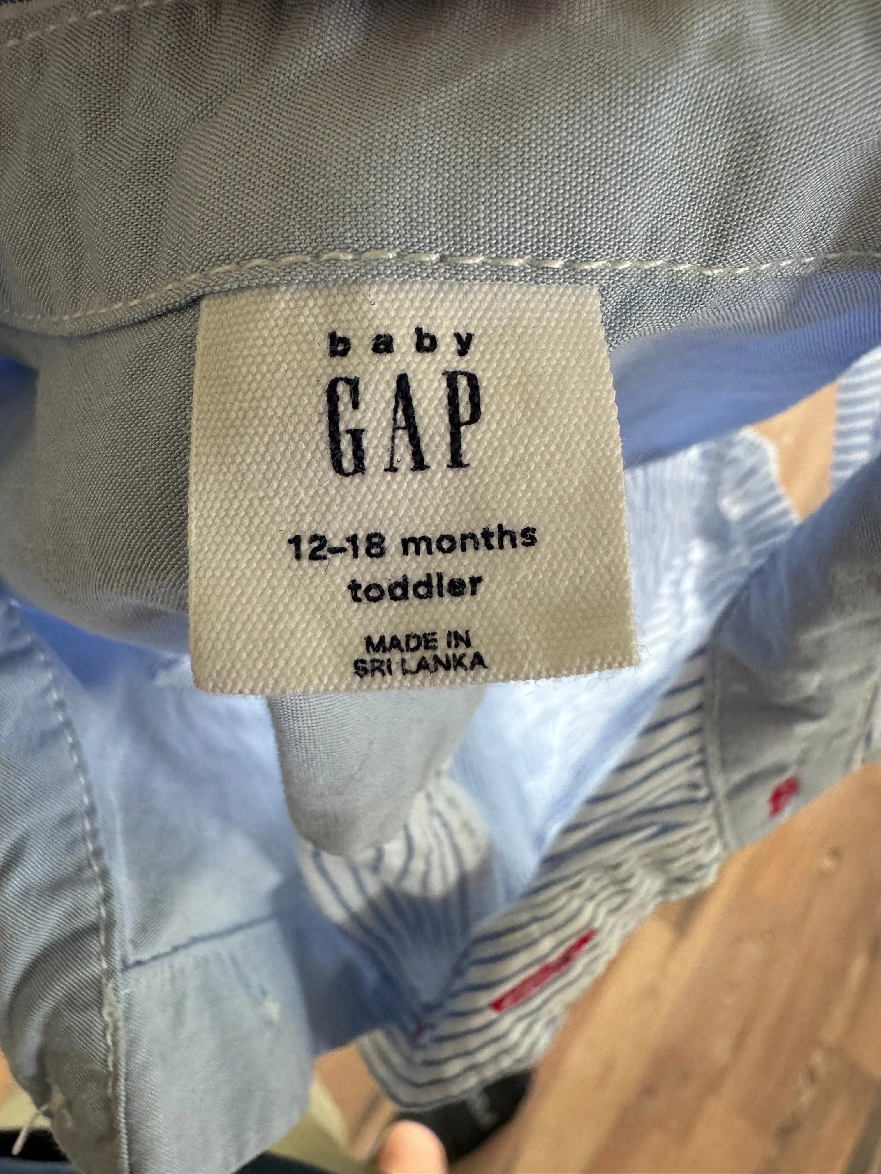 Baby Gap Short Romper Stars and Stripes 12-18 Mo