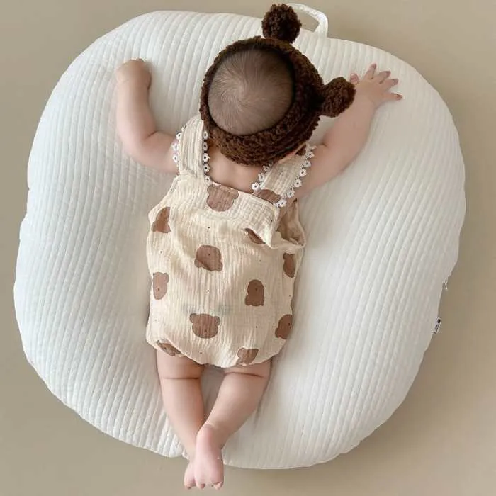 Baby Romper Playsuit with Stuffed Animal
