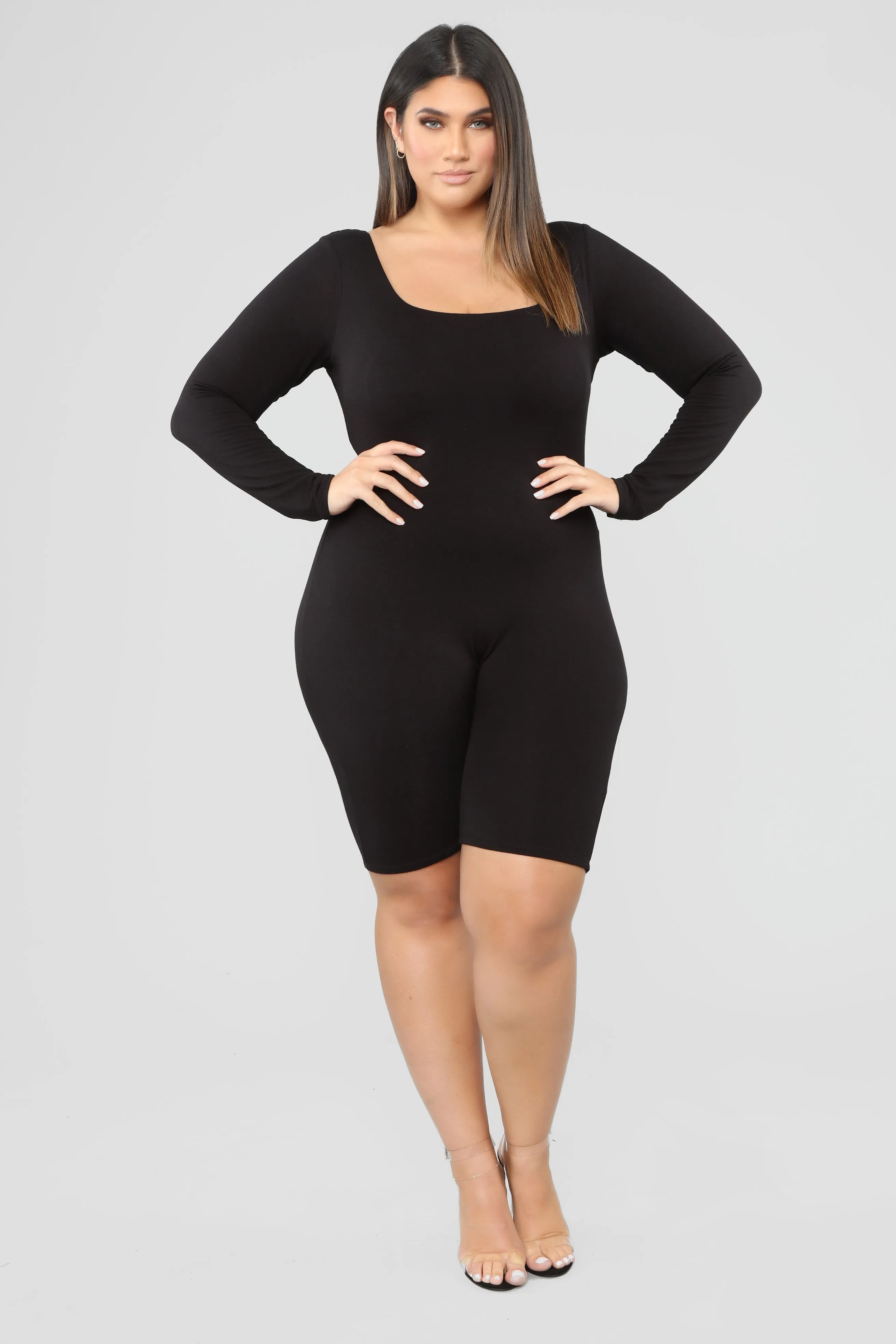 Back To The Basics Romper - Black