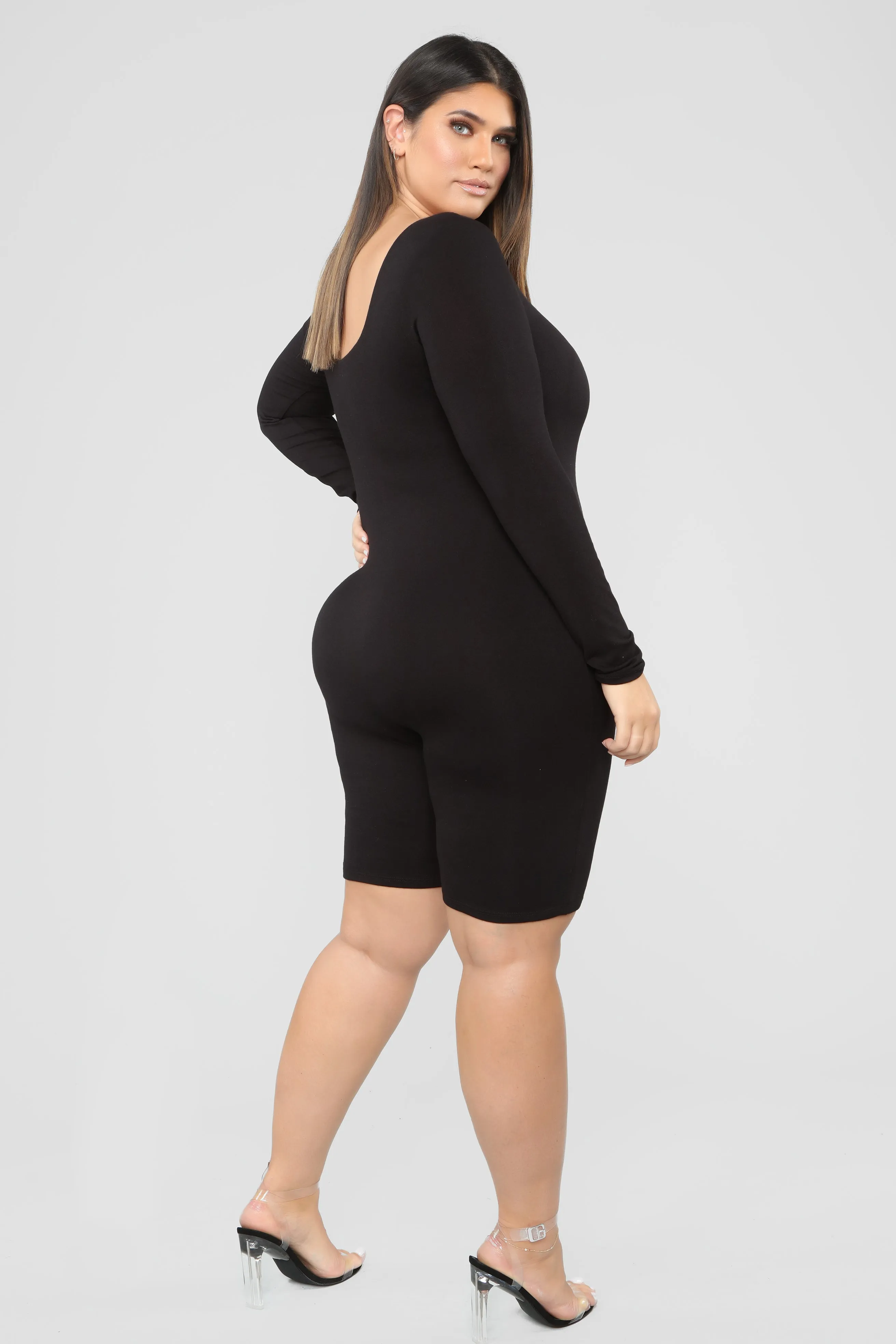 Back To The Basics Romper - Black