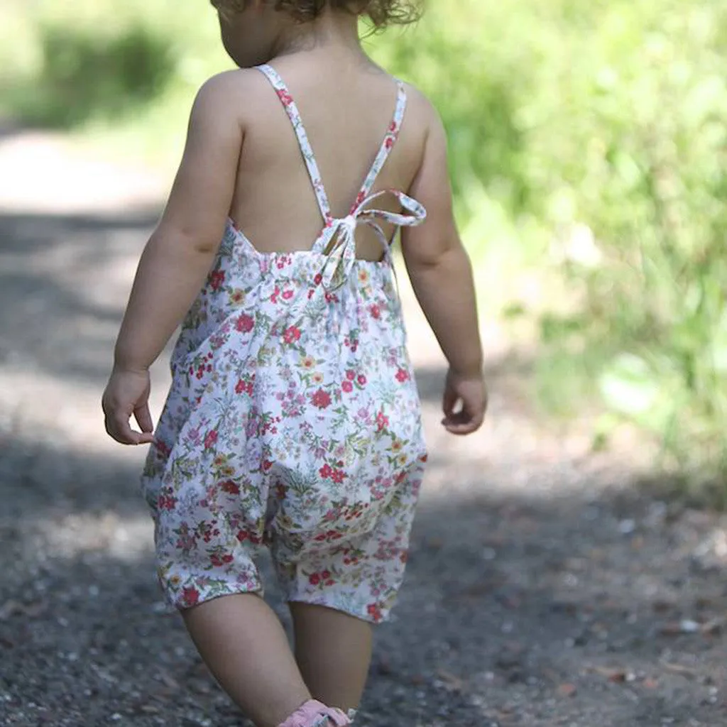 Barefoot Romper Sewing Pattern - Child