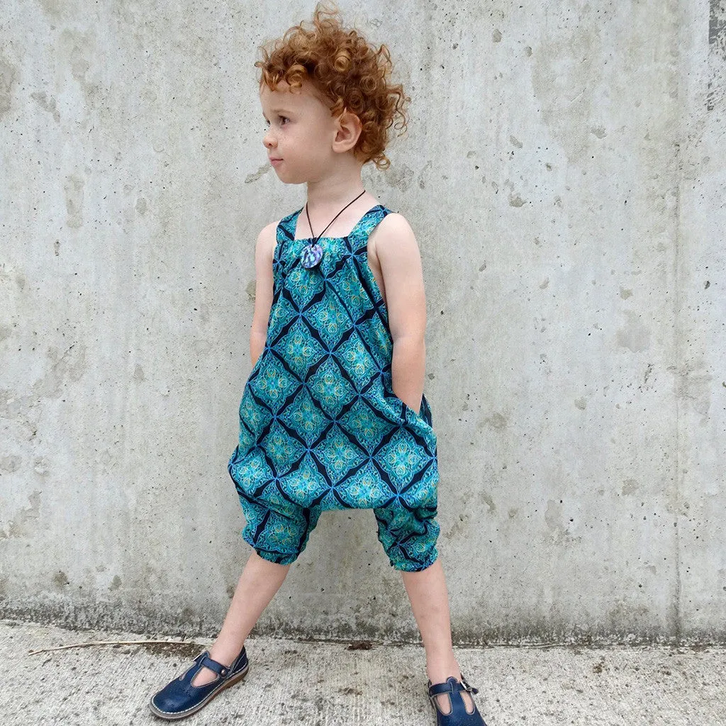 Barefoot Romper Sewing Pattern - Child