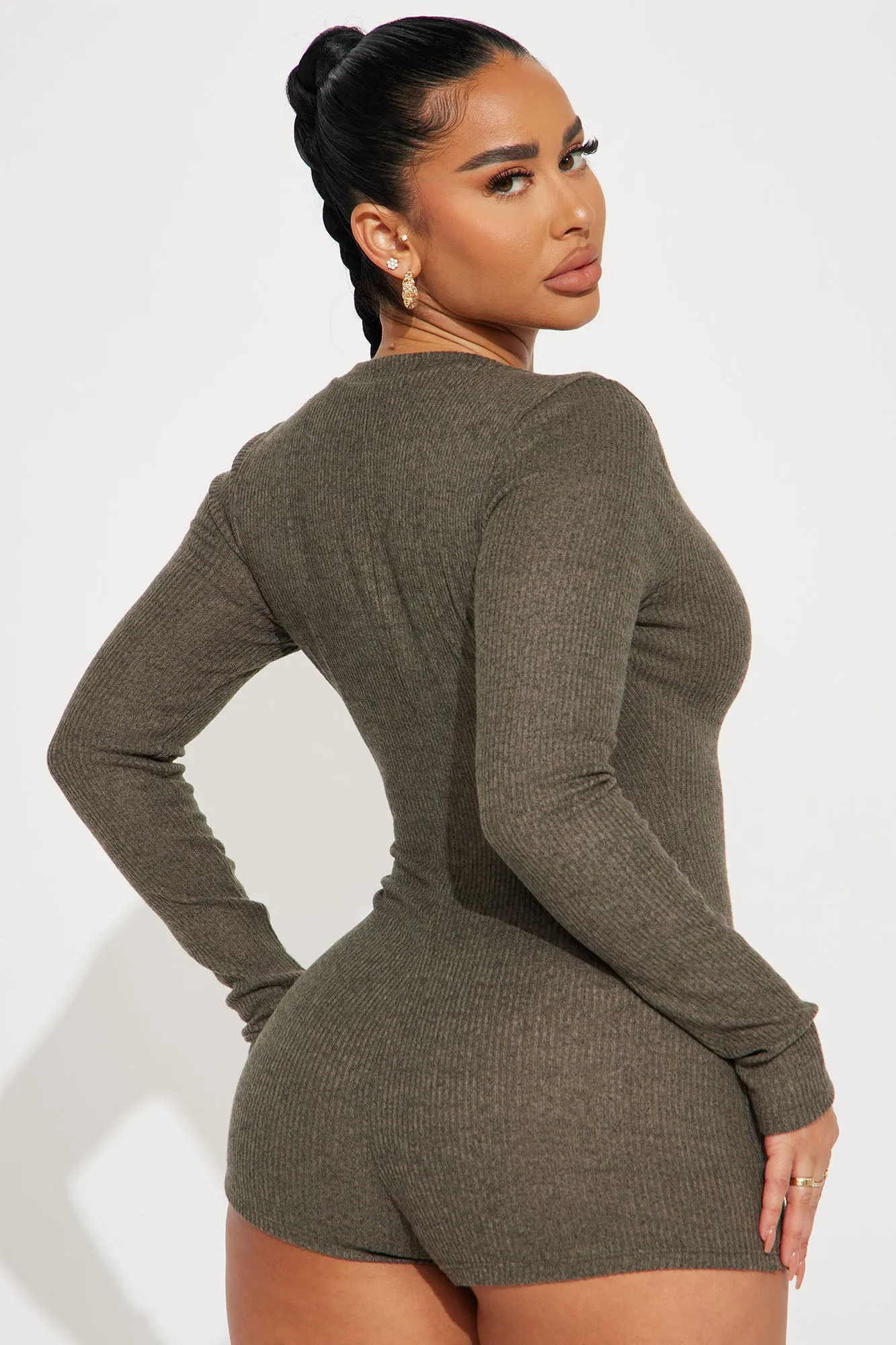 Beryl Romper - Olive