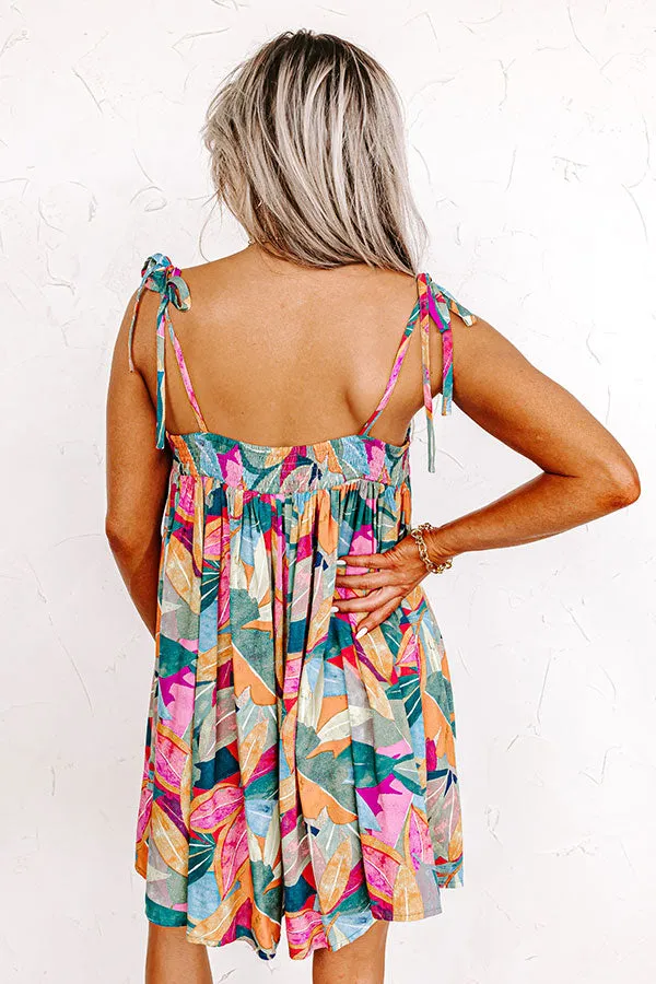 Bloom With A View Romper In Green