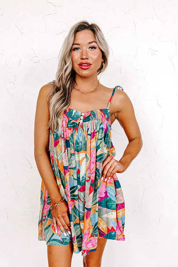 Bloom With A View Romper In Green