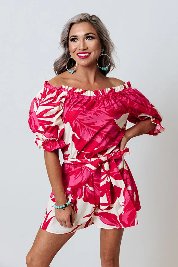 Bouquet Of Roses Romper
