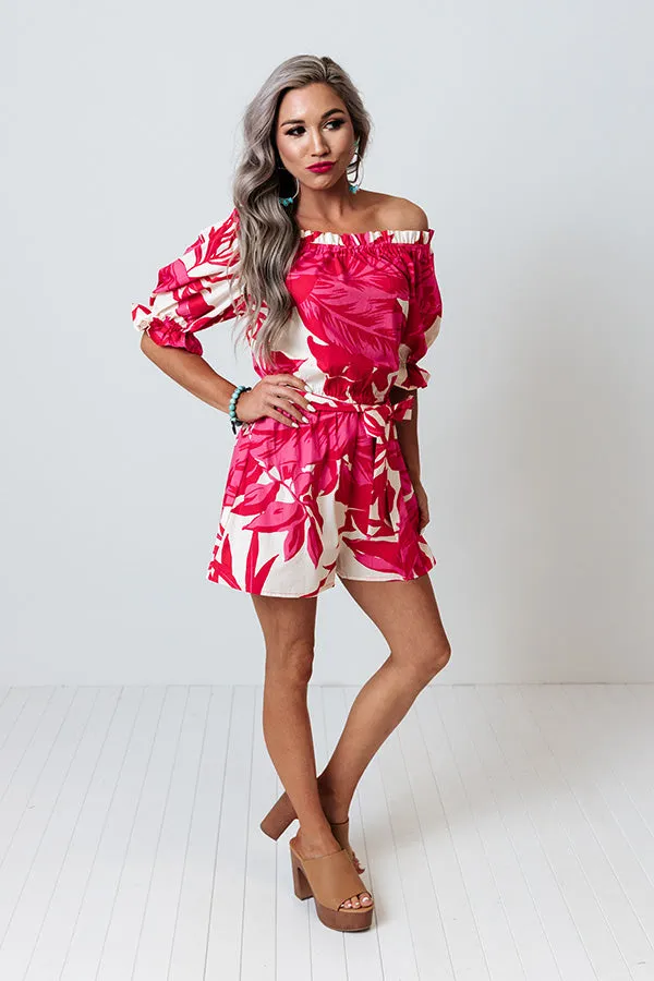 Bouquet Of Roses Romper