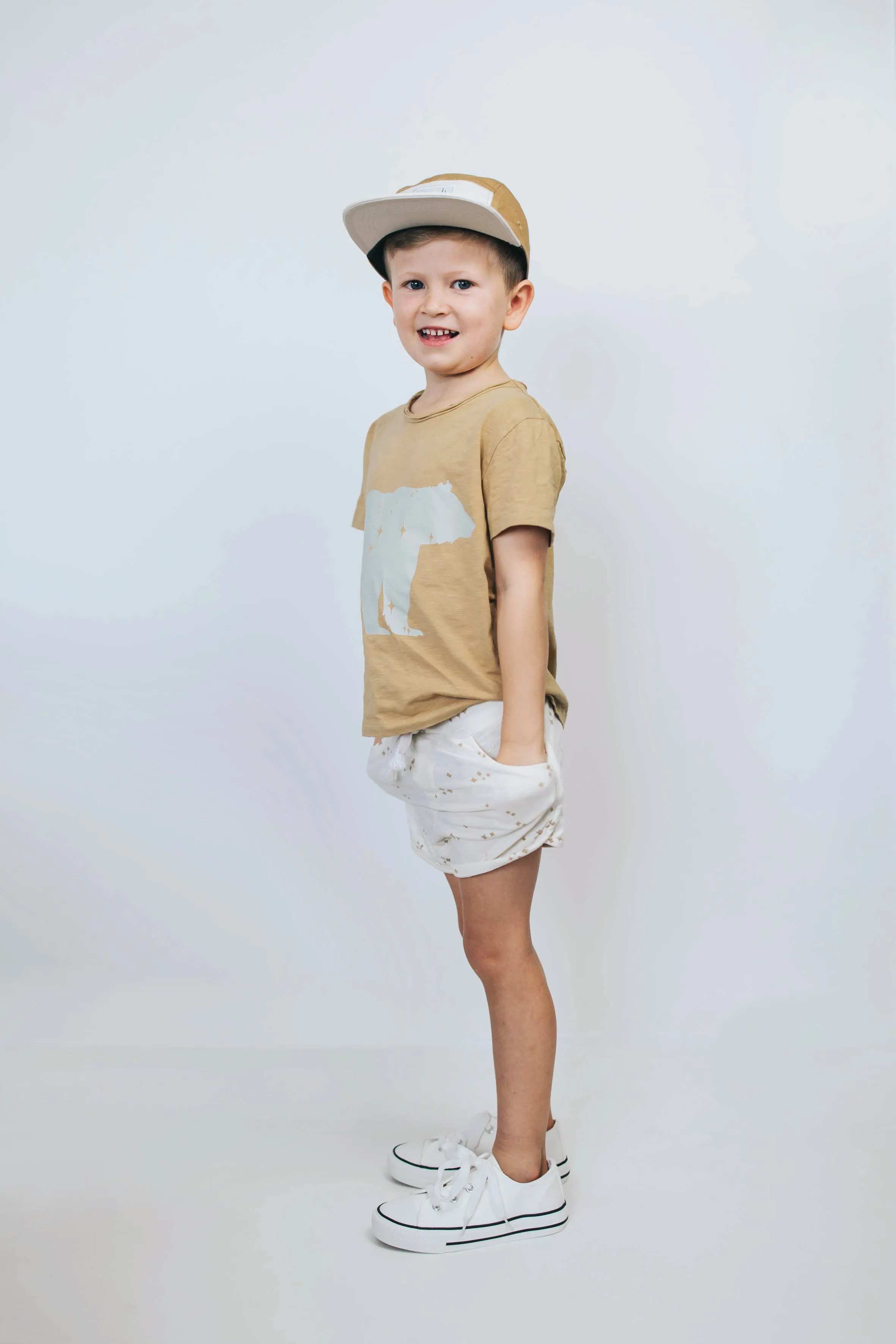 Buck and Baa Organic Shorts - Stardust