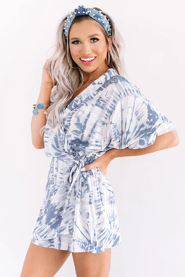 Cancun Kisses Tie Dye Romper
