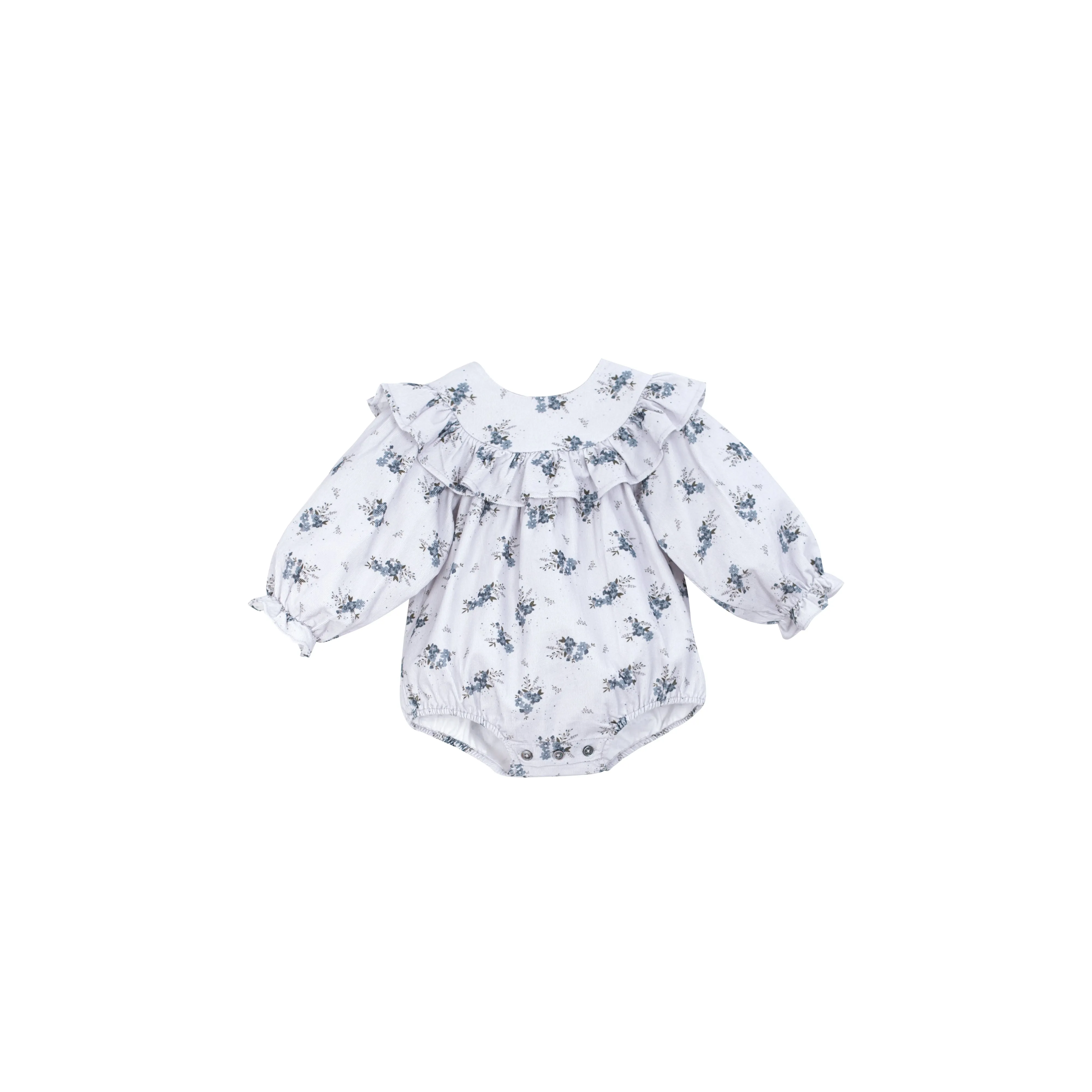 Cera Una Volta Emma Romper Blue Flower