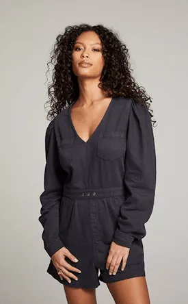 Chaser Sami Romper in Licorice