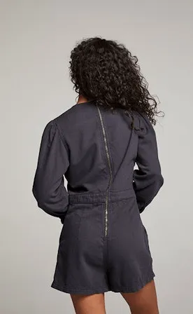 Chaser Sami Romper in Licorice