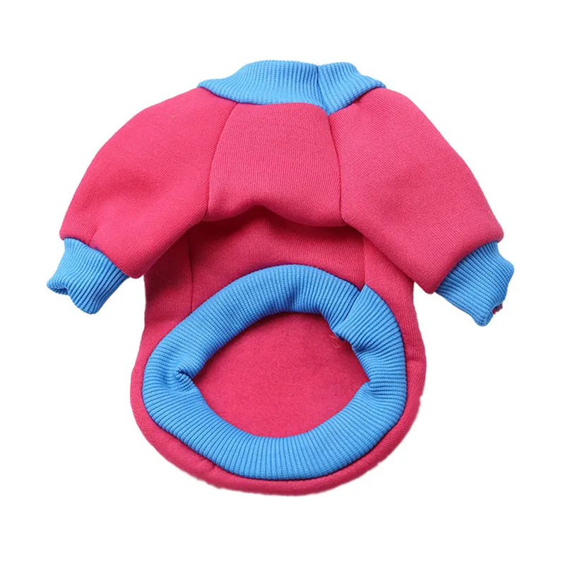Chinese Characters Winter Soft Fleece Sweatshirt For Small Dogs