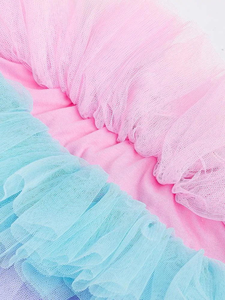 Cute Colorful Clothing Baby Toddler Girl Kids Dance Tutu Skirt
