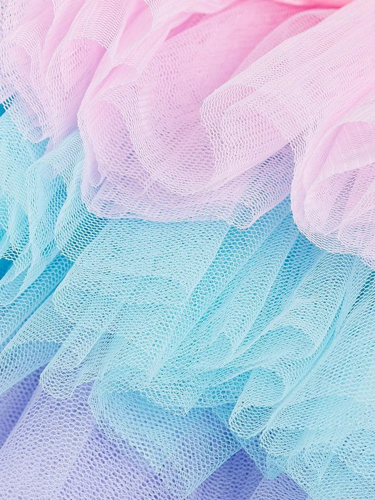 Cute Colorful Clothing Baby Toddler Girl Kids Dance Tutu Skirt