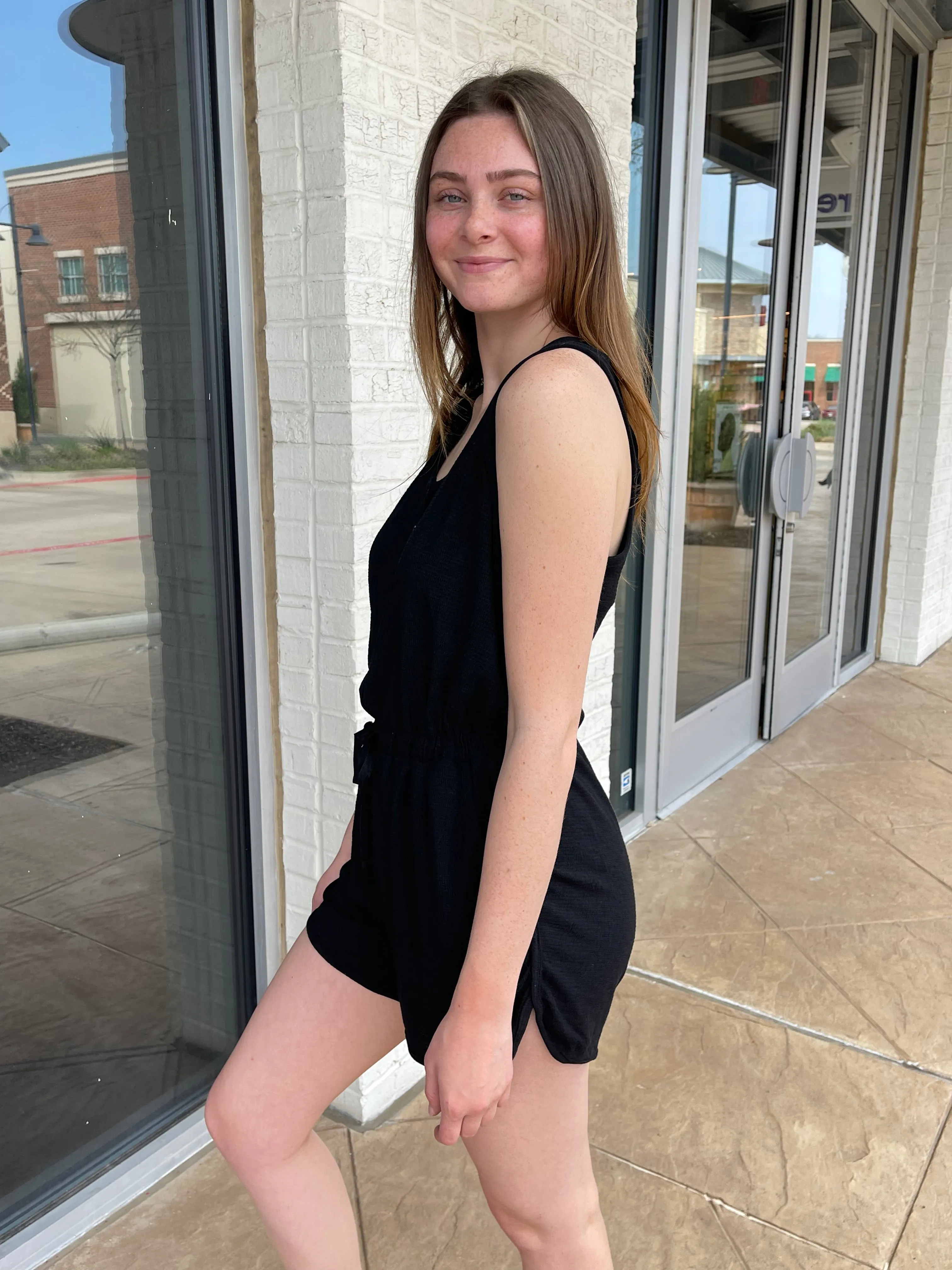 Delta Snap Button Romper