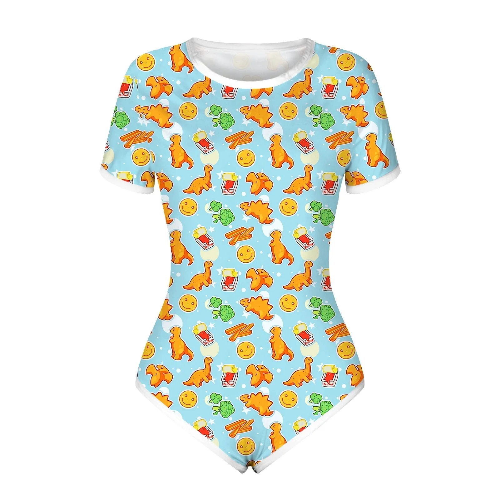 Dino Nuggie Onesie