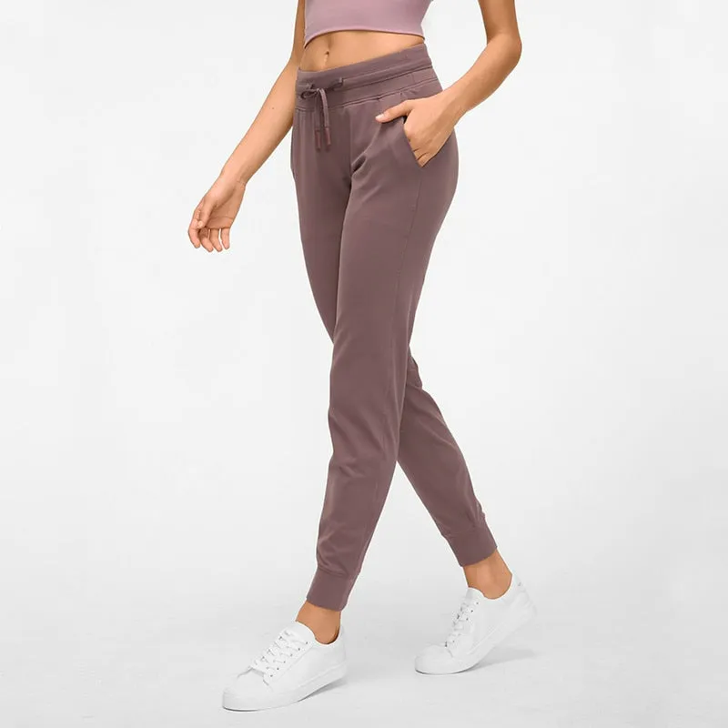 Drawstring  Fitness Joggers