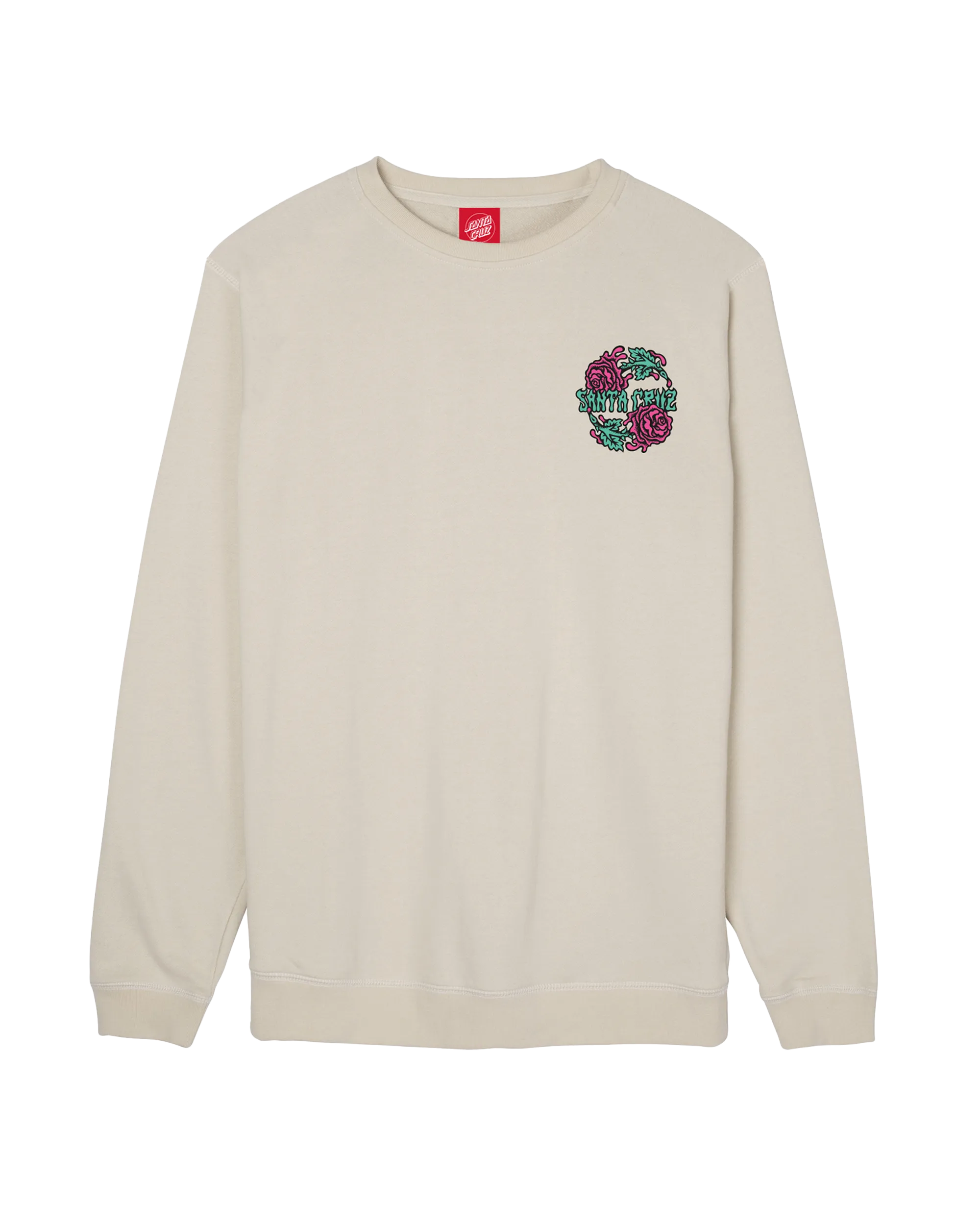 Dressen Rose Two Sweatshirt in Light Grey