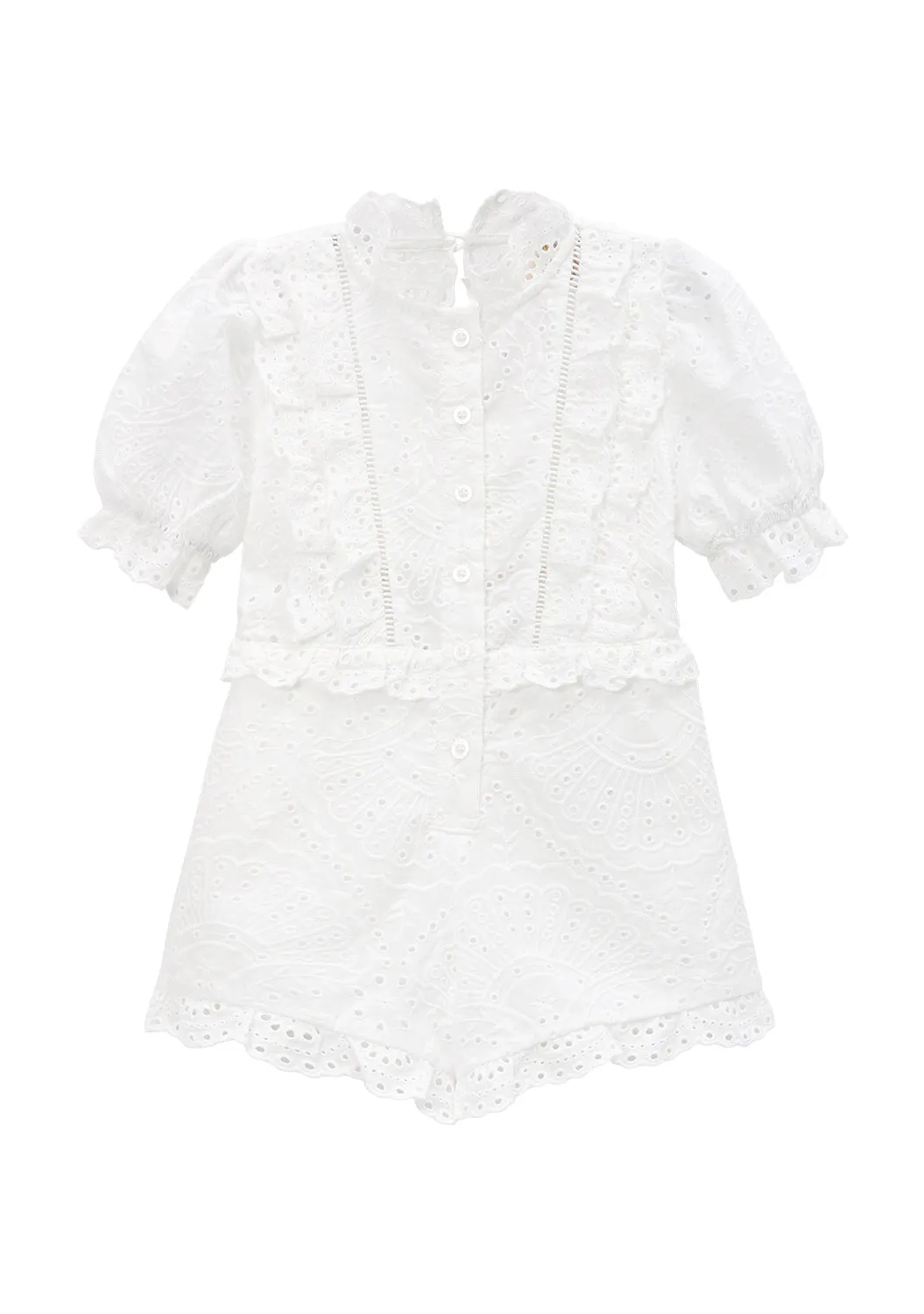 Eloise Embroidered Romper (Baby)