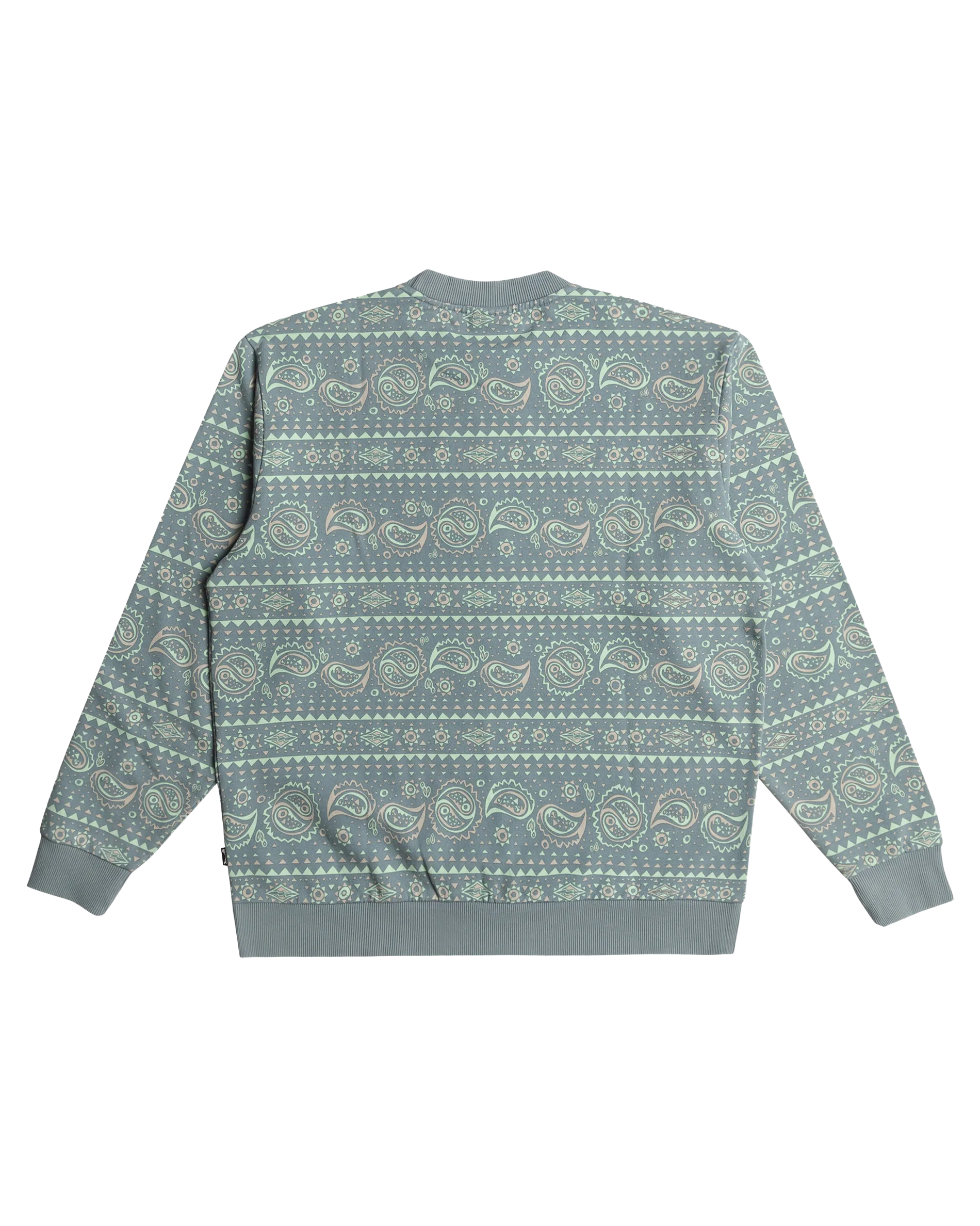 Halfrack Sweatshirt in Washed Blue