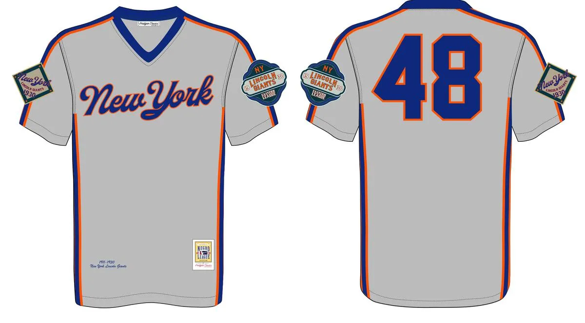 Headgear New York Lincoln Giants Pullover Jersey (Grey)