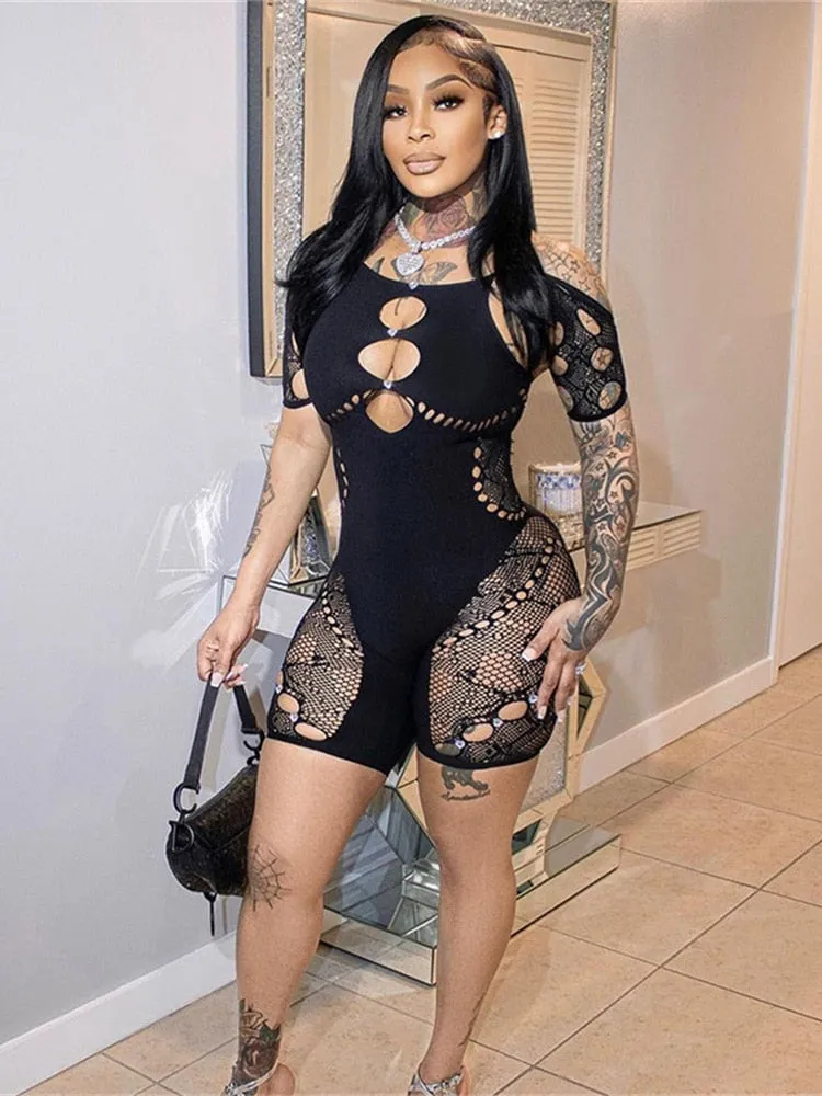 Jennie Rhinestone Romper