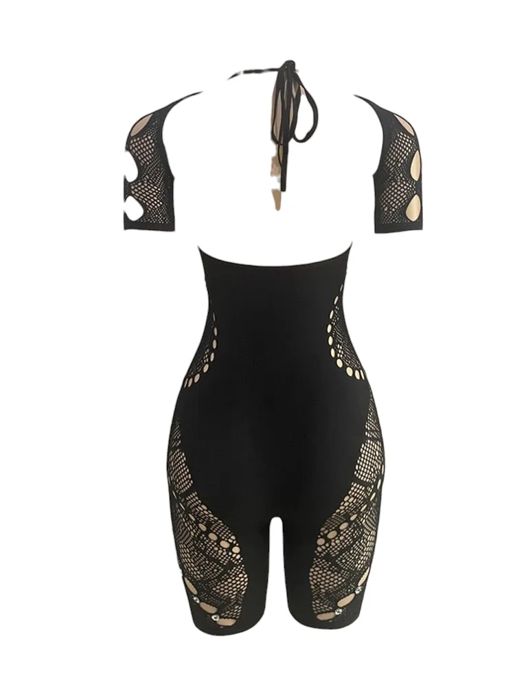 Jennie Rhinestone Romper