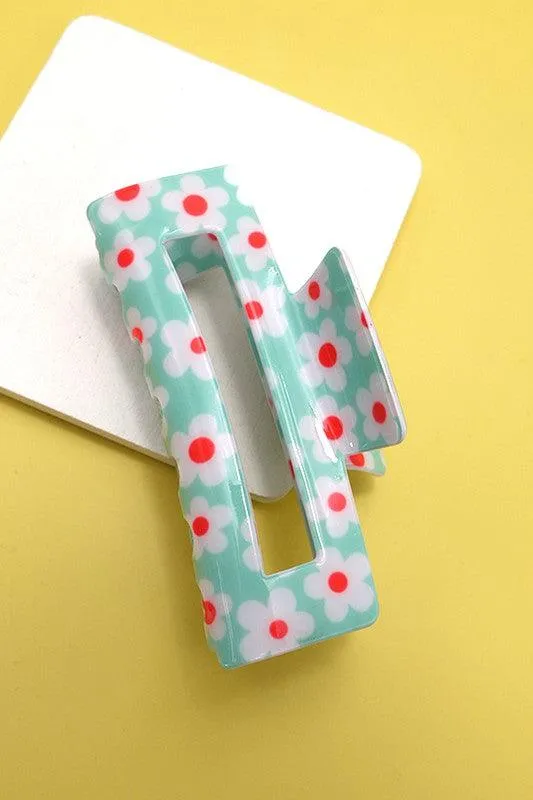 Jumbo Daisy Hair Claw Clip