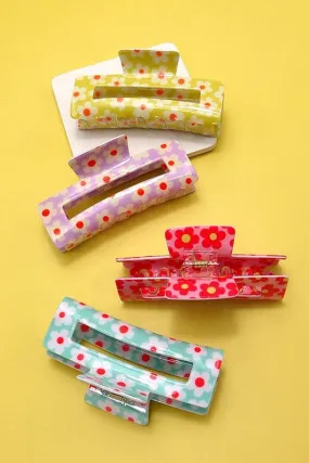 Jumbo Daisy Hair Claw Clip