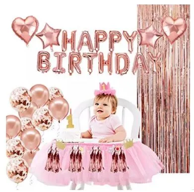 Kryssi Kouture Exclusive Girls First Birthday Darling Dazzle Rose Gold 1st Birthday TUTU Romper