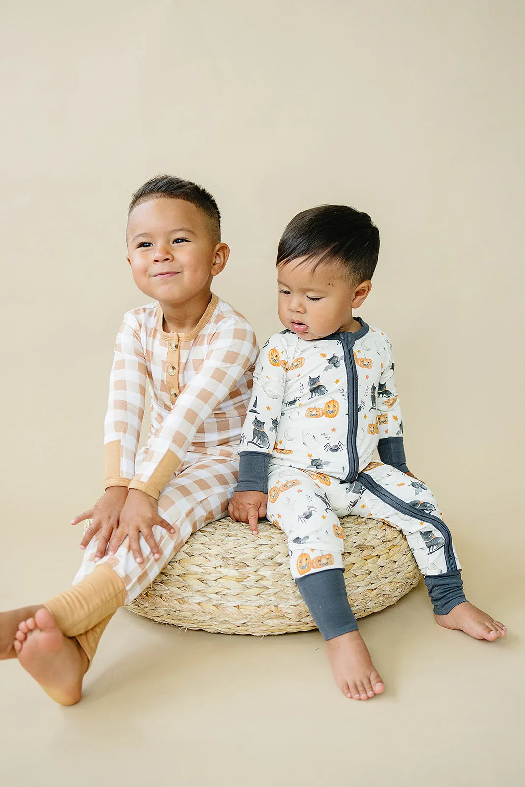 Little Joy Co. Zippy Romper - Boo Crew