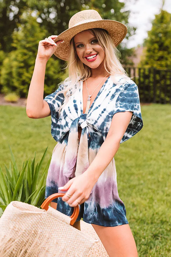 Love Triangle Tie Dye Romper