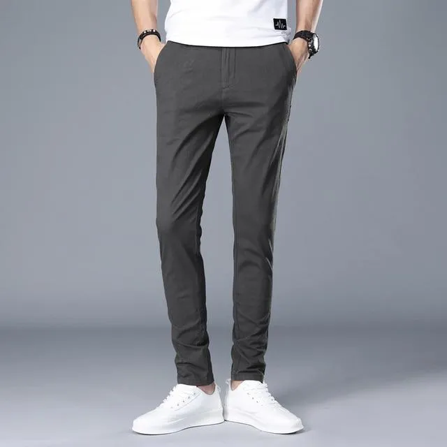 Mid weight Straight Full Length Pants