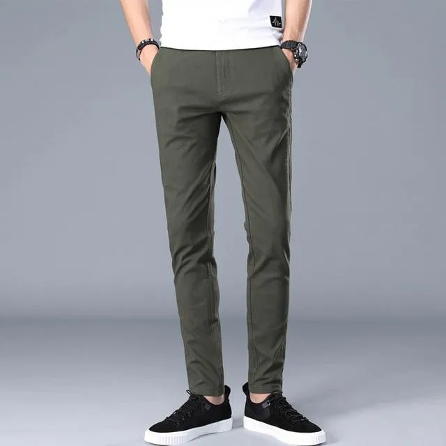 Mid weight Straight Full Length Pants