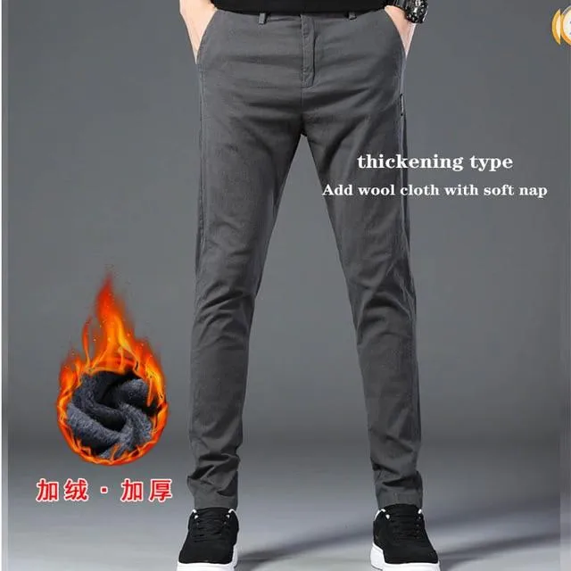 Mid weight Straight Full Length Pants