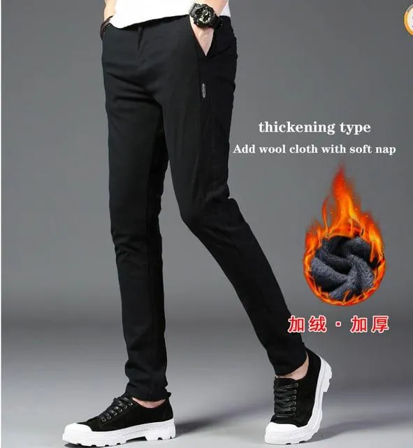 Mid weight Straight Full Length Pants