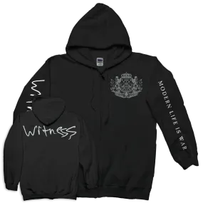 Modern Life Is War "Crest" Zip-Up Sweatshirt