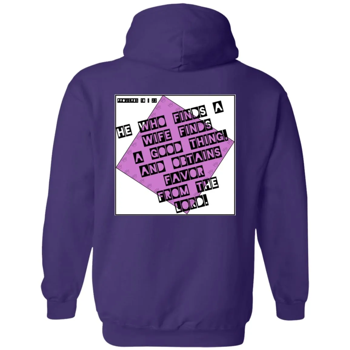 Mr Proverbs 18:22 Retro Hoodie