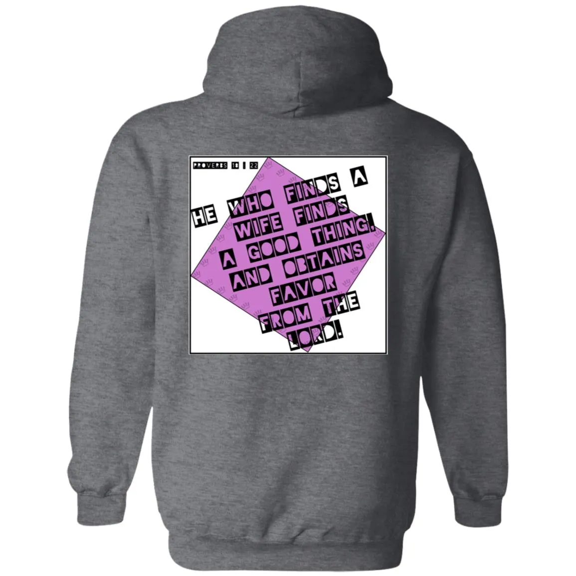Mr Proverbs 18:22 Retro Hoodie