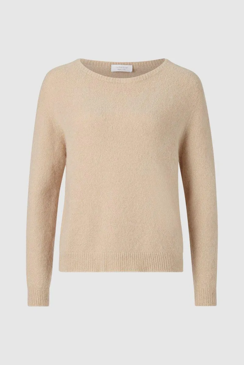 Nahtloser Strickpullover