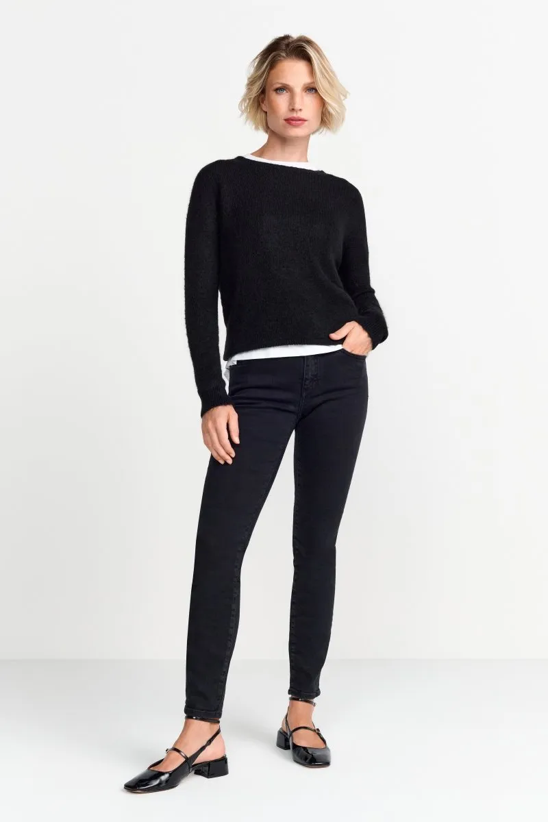 Nahtloser Strickpullover